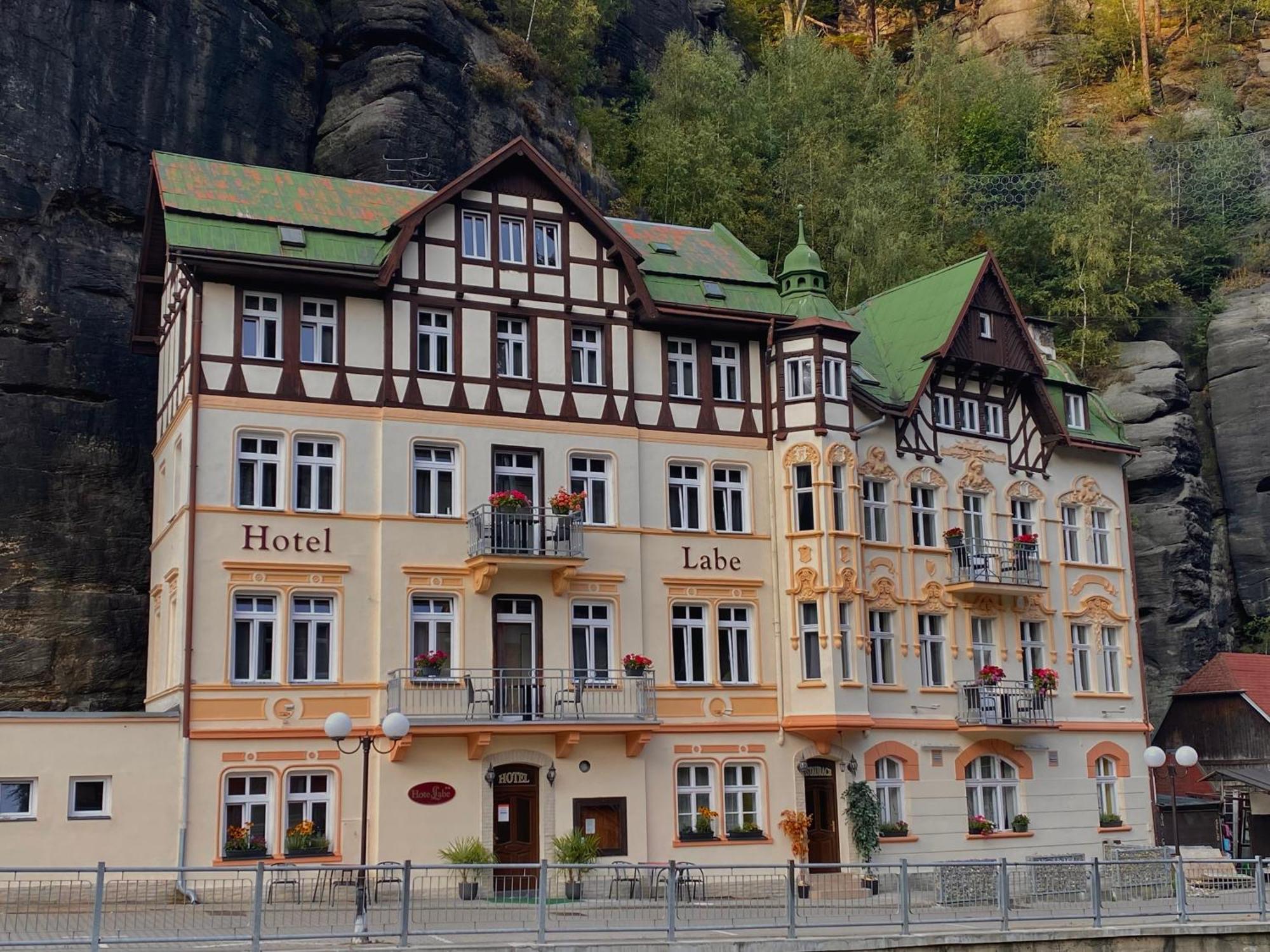 Hotel Labe Hřensko Exteriér fotografie