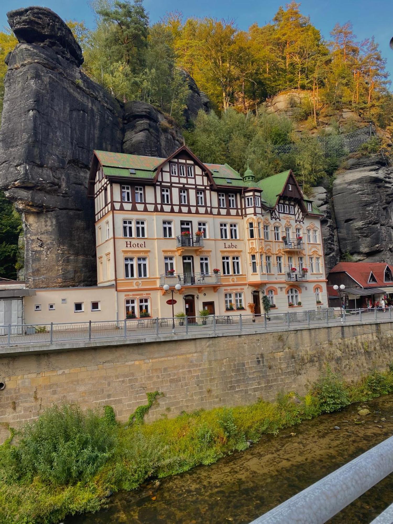 Hotel Labe Hřensko Exteriér fotografie