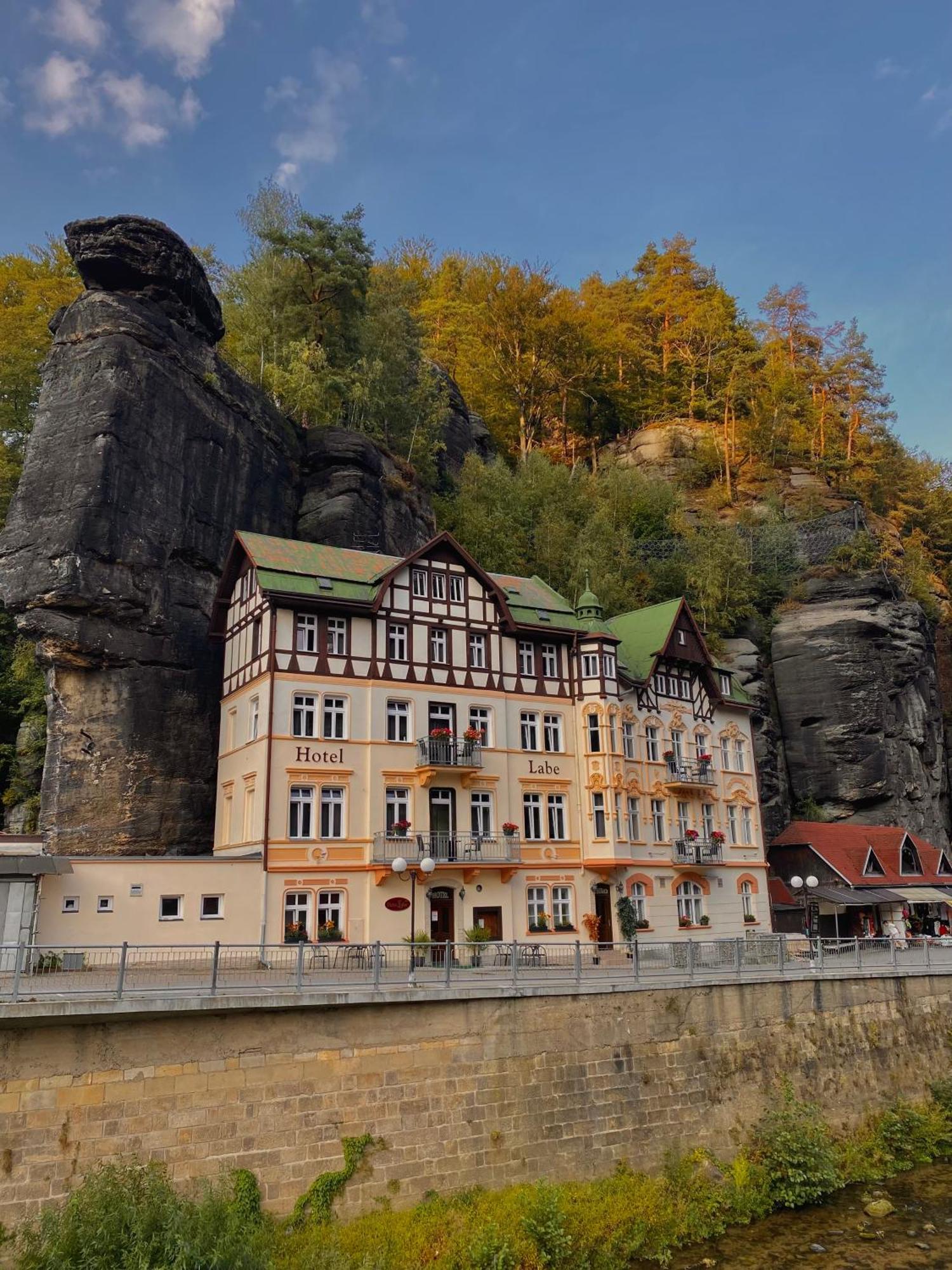 Hotel Labe Hřensko Exteriér fotografie