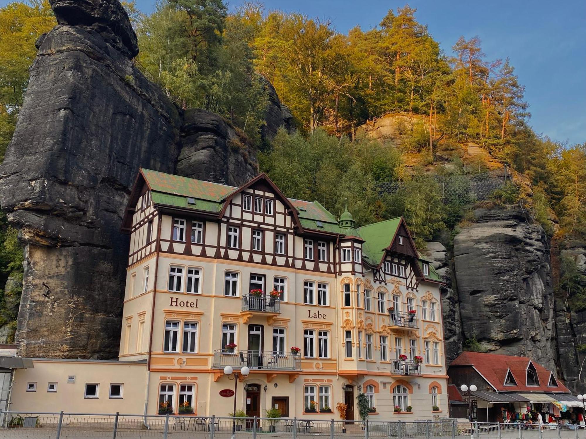 Hotel Labe Hřensko Exteriér fotografie