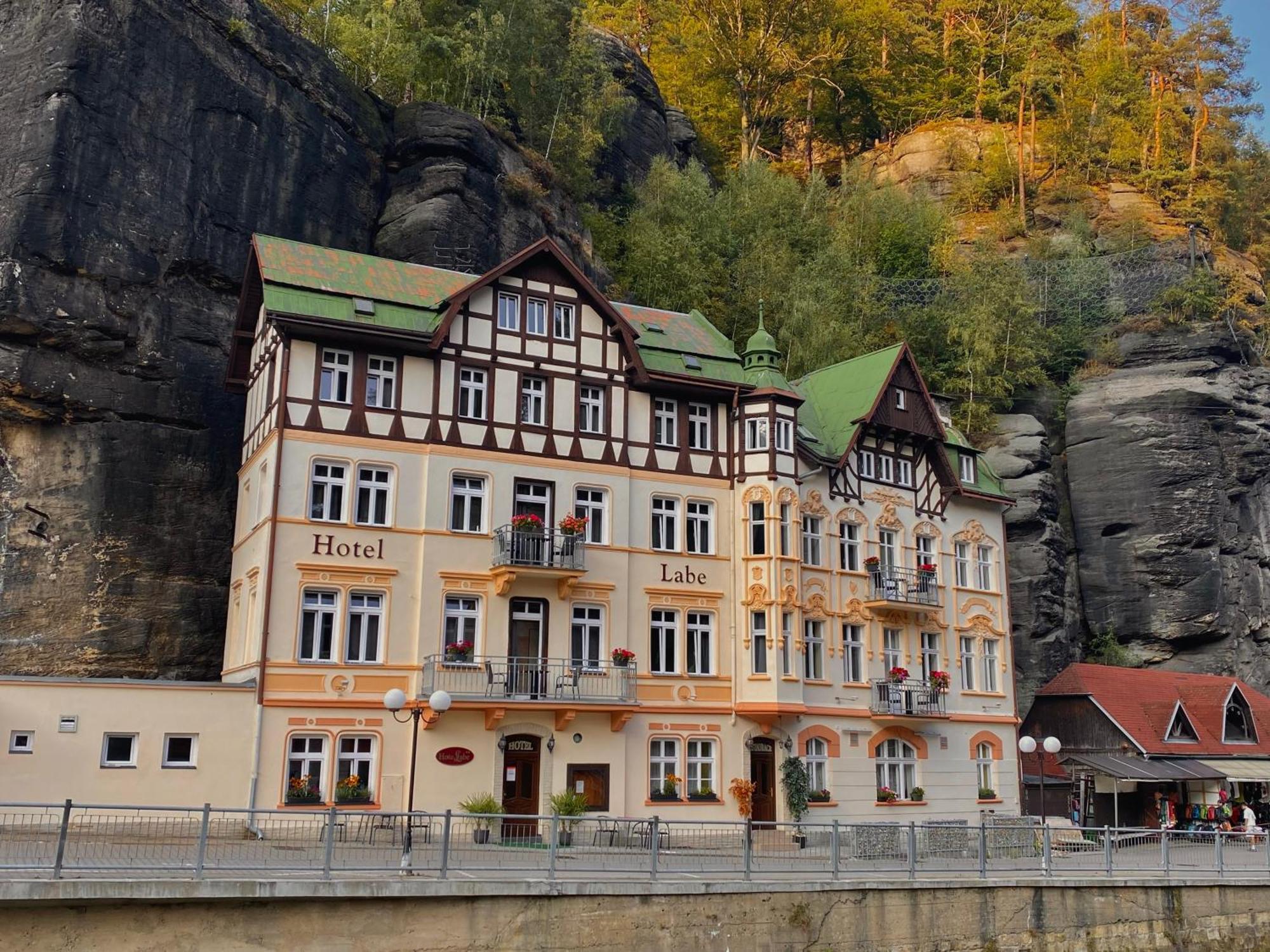 Hotel Labe Hřensko Exteriér fotografie